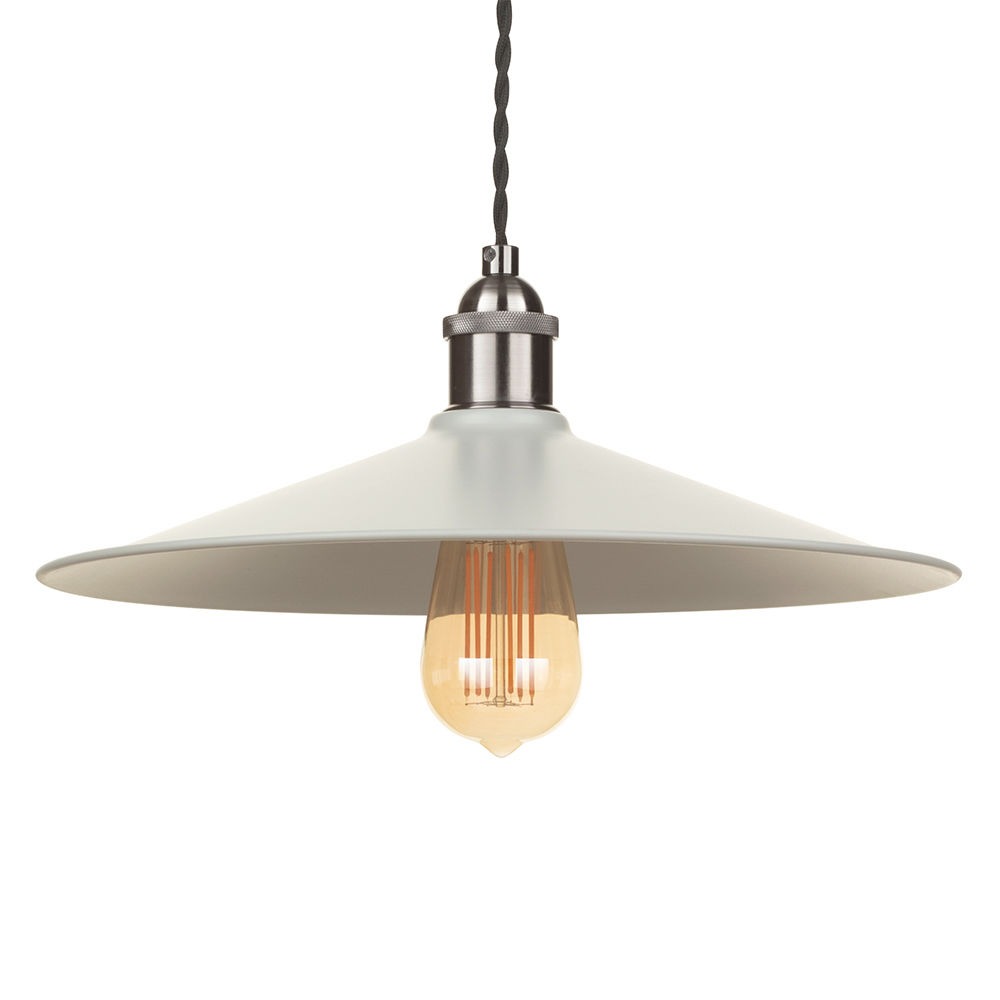 Ciana Wide Fishermans Style Diner Shade - Matte Grey