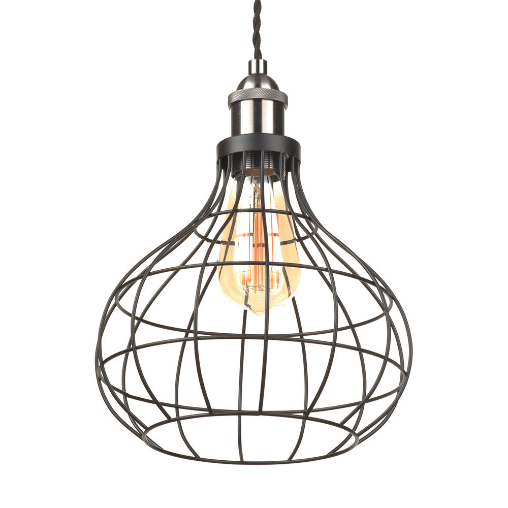 Ellen Onion Wire Easyfit Shade - Matte Black