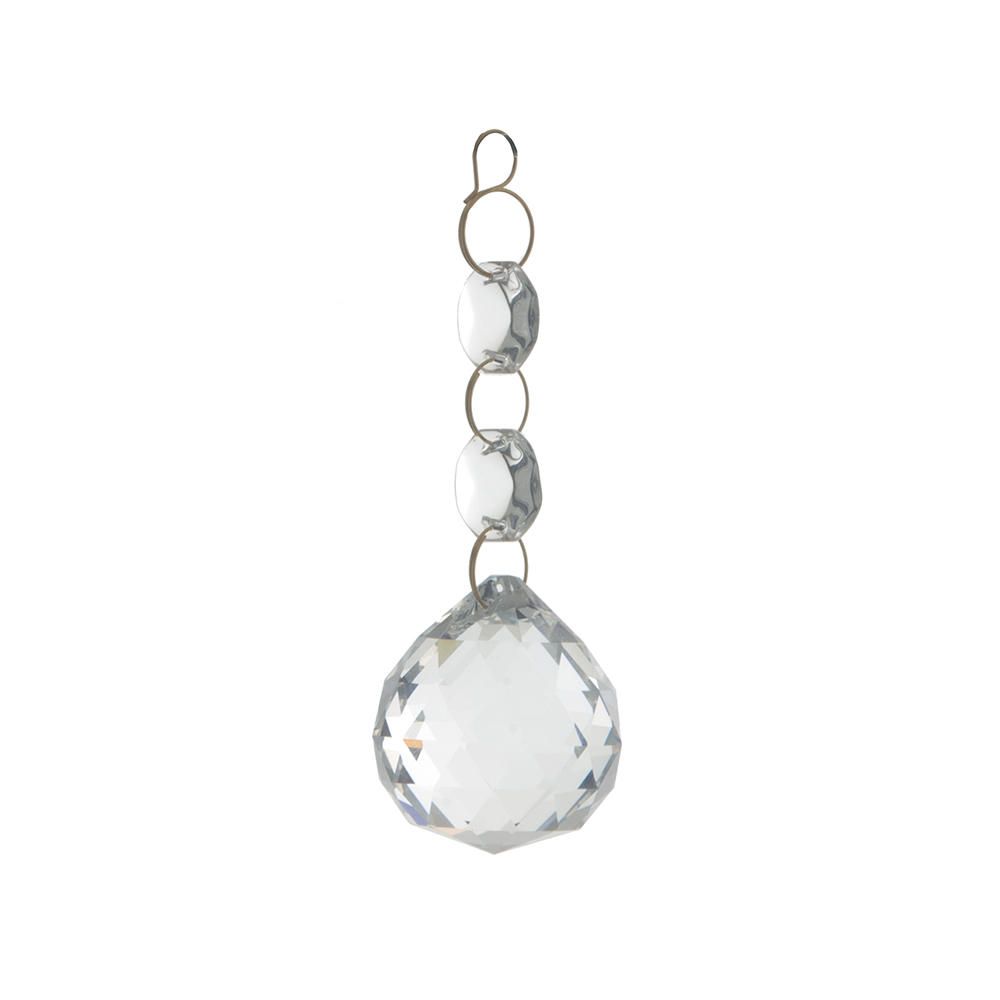 Galaxy Ceiling Spare Crystal 60cm Gold Large Drop with two beads