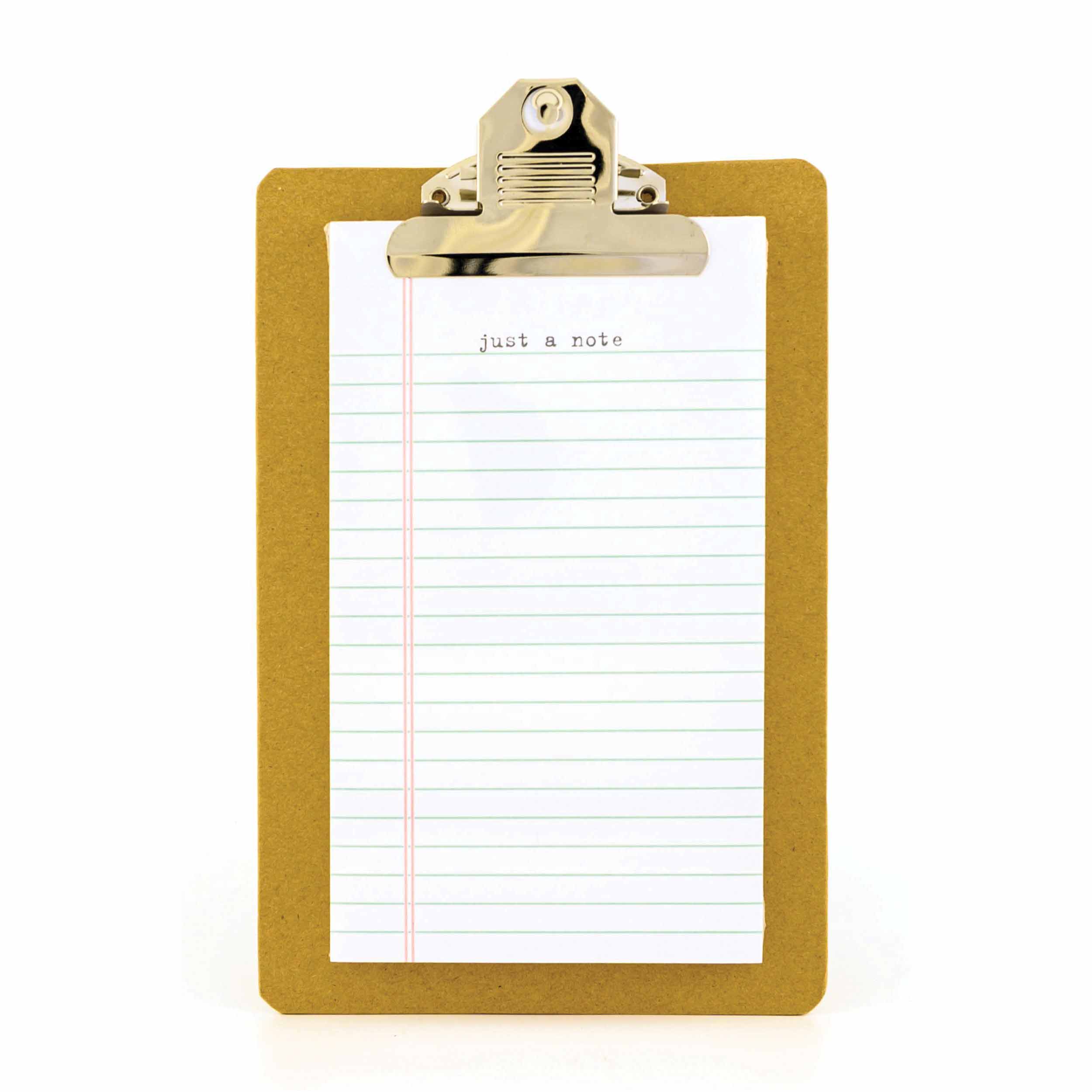 Just a Note Notepad & Clipboard