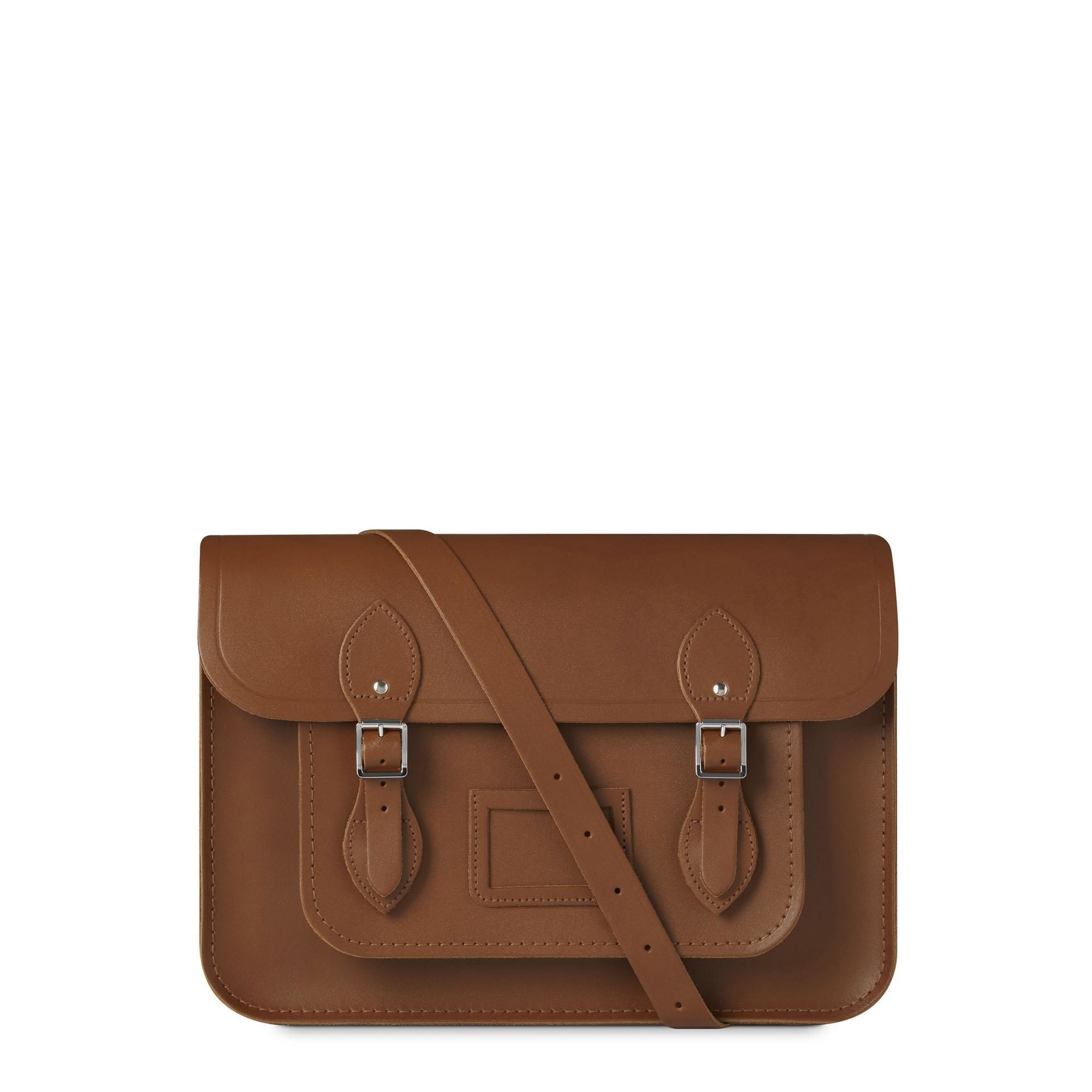 Cambridge Satchel 14 Inch Magnetic Satchel in Leather - Vintage