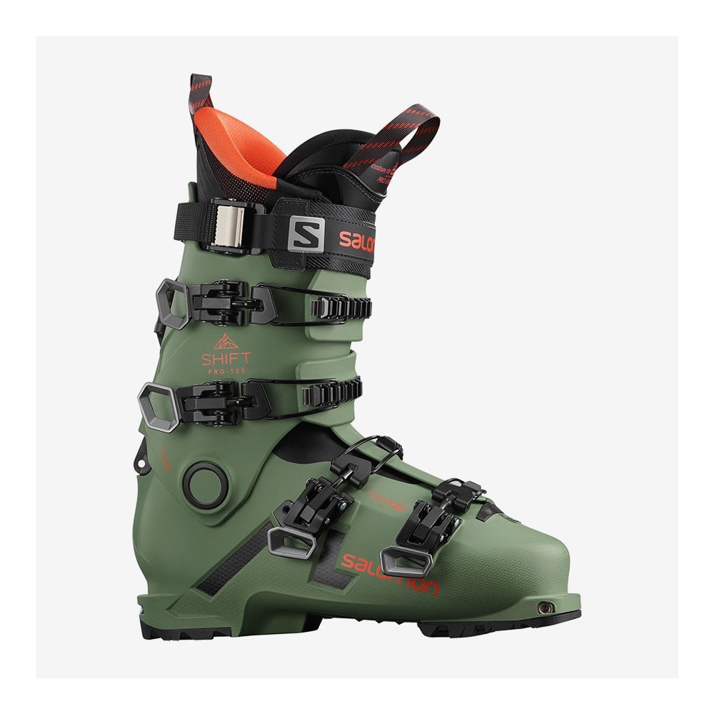 Salomon Shift Pro 130 AT Ski Boot - Green/Black