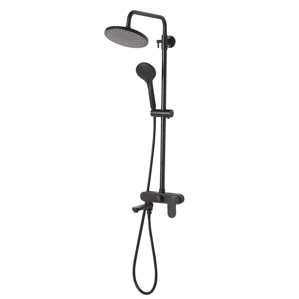 Beliani Doucheset zwart GURARA