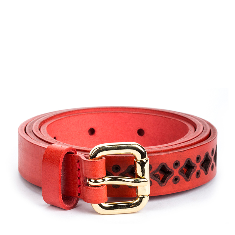 Pikolinos Cinturón para mujer Cinturones | 85 | ROJO