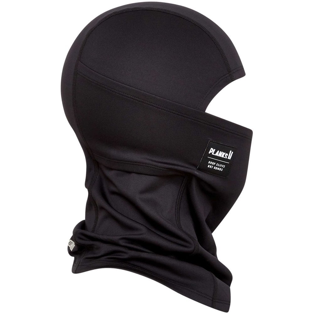 Planks Heist Hinged Balaclava - Black