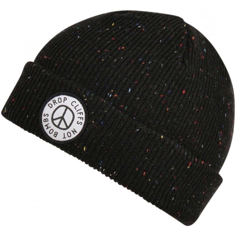 Planks Peace Beanie - Black