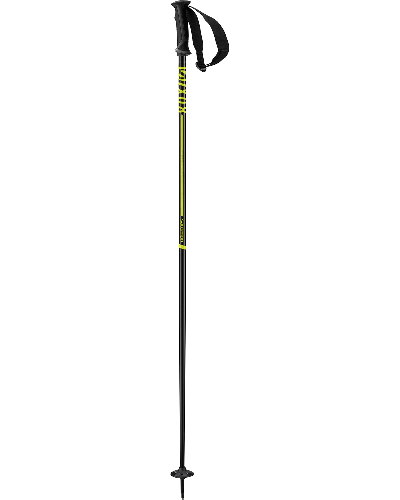 Salomon X 08 Ski Poles | 130cm | Black/Yellow