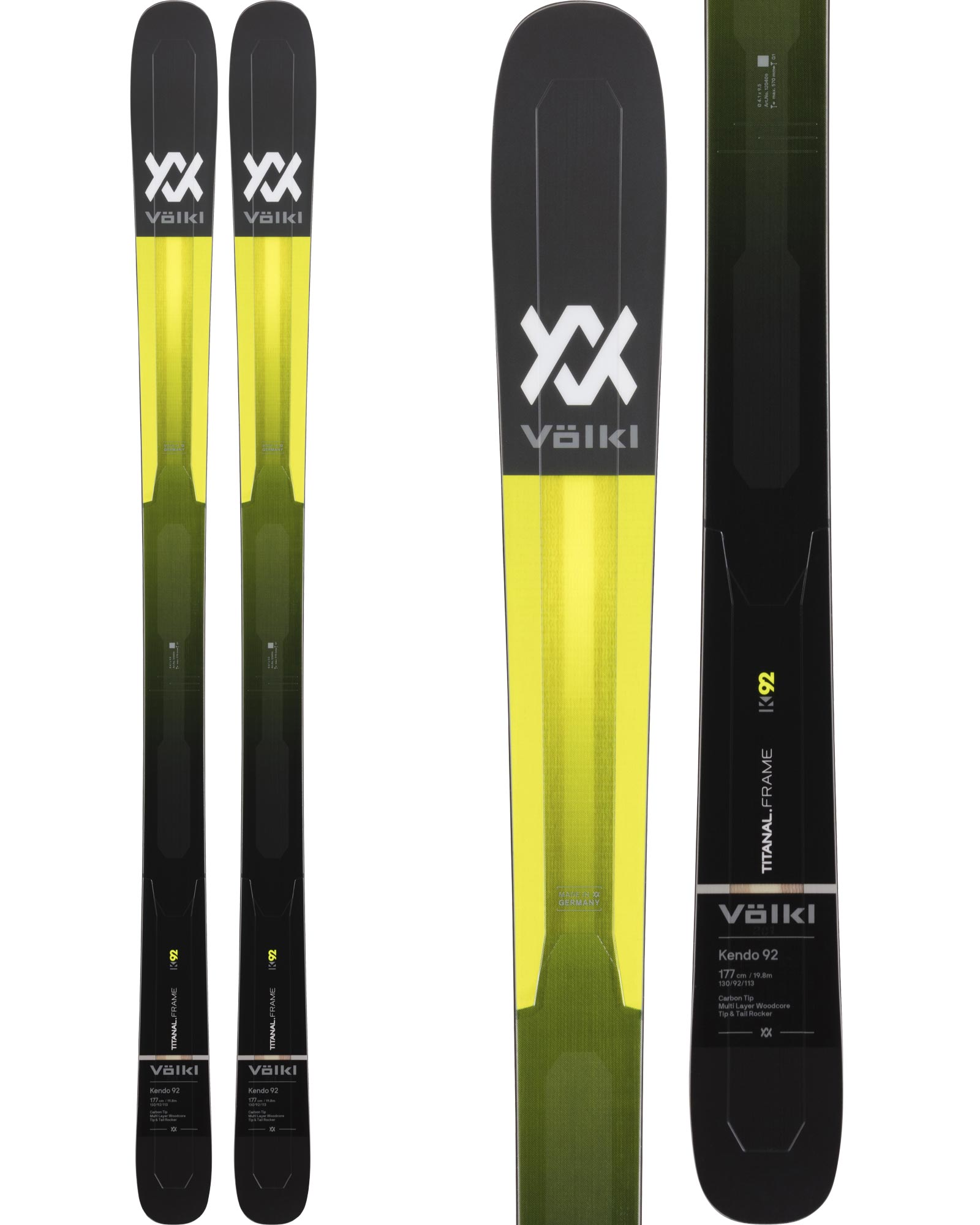 Volkl Kendo 92 Skis 2021 | 177cm