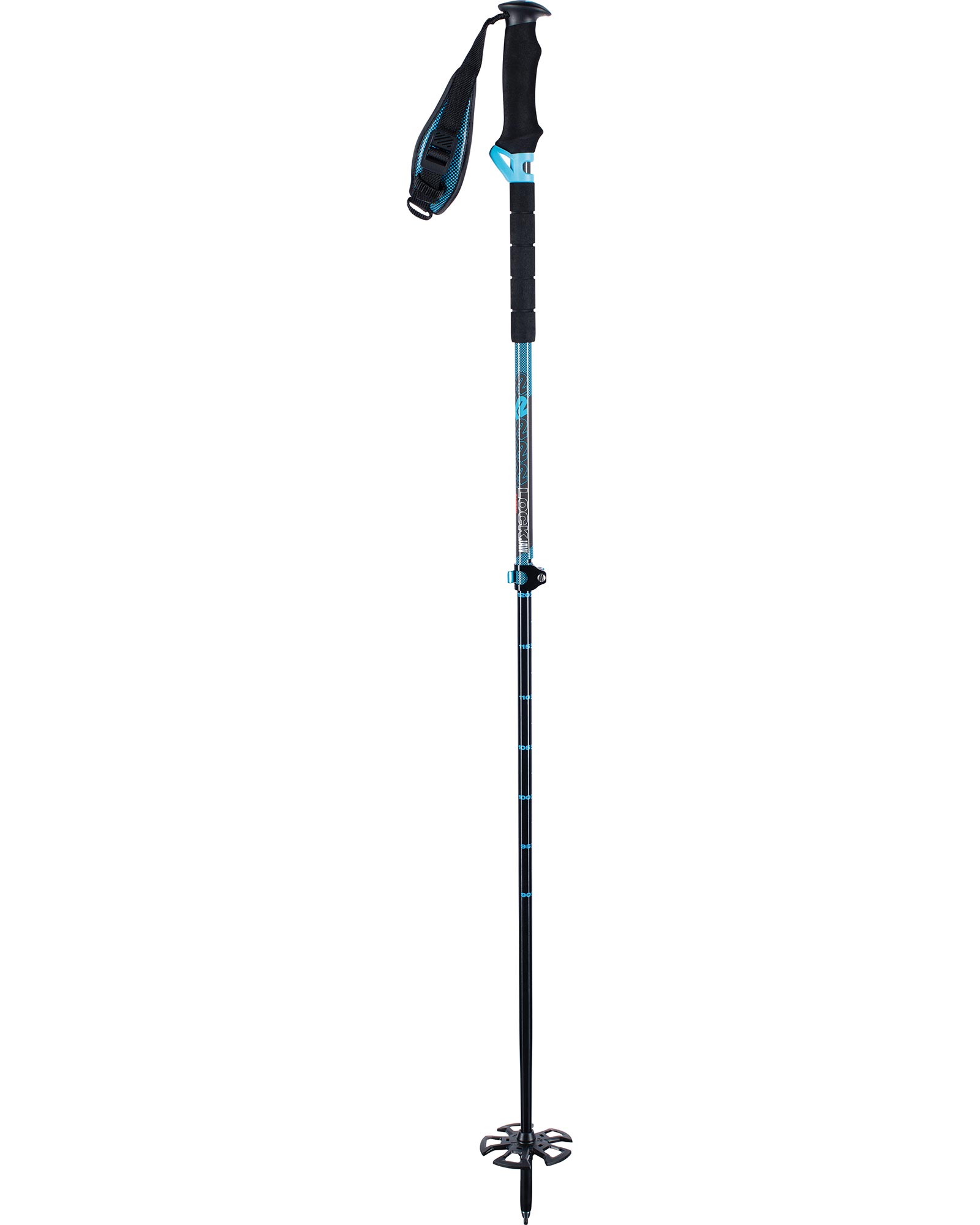 K2 Lockjaw Carbon Ski Poles | Blue