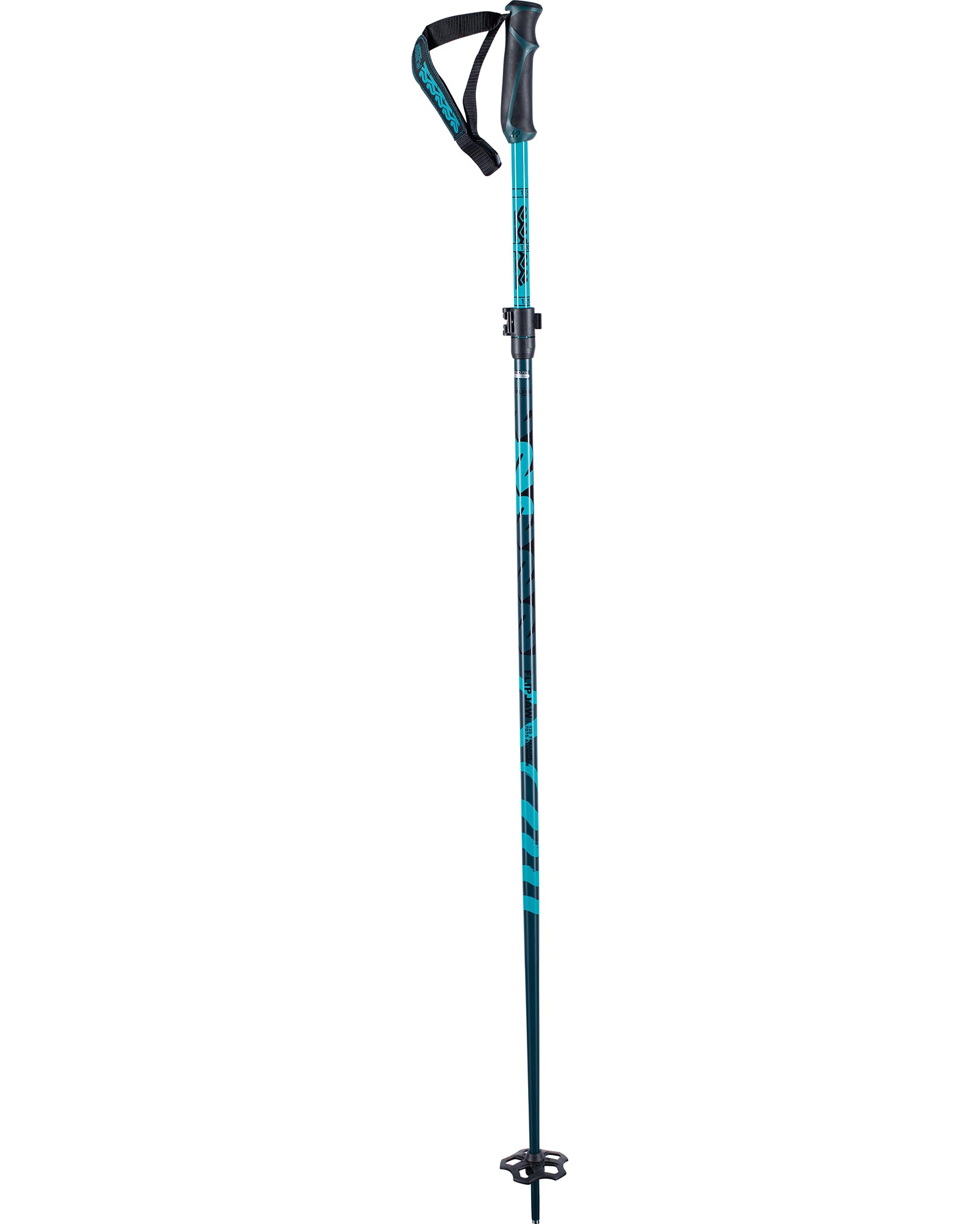K2 Flipjaw Freeride 120 Ski Poles | Midnight
