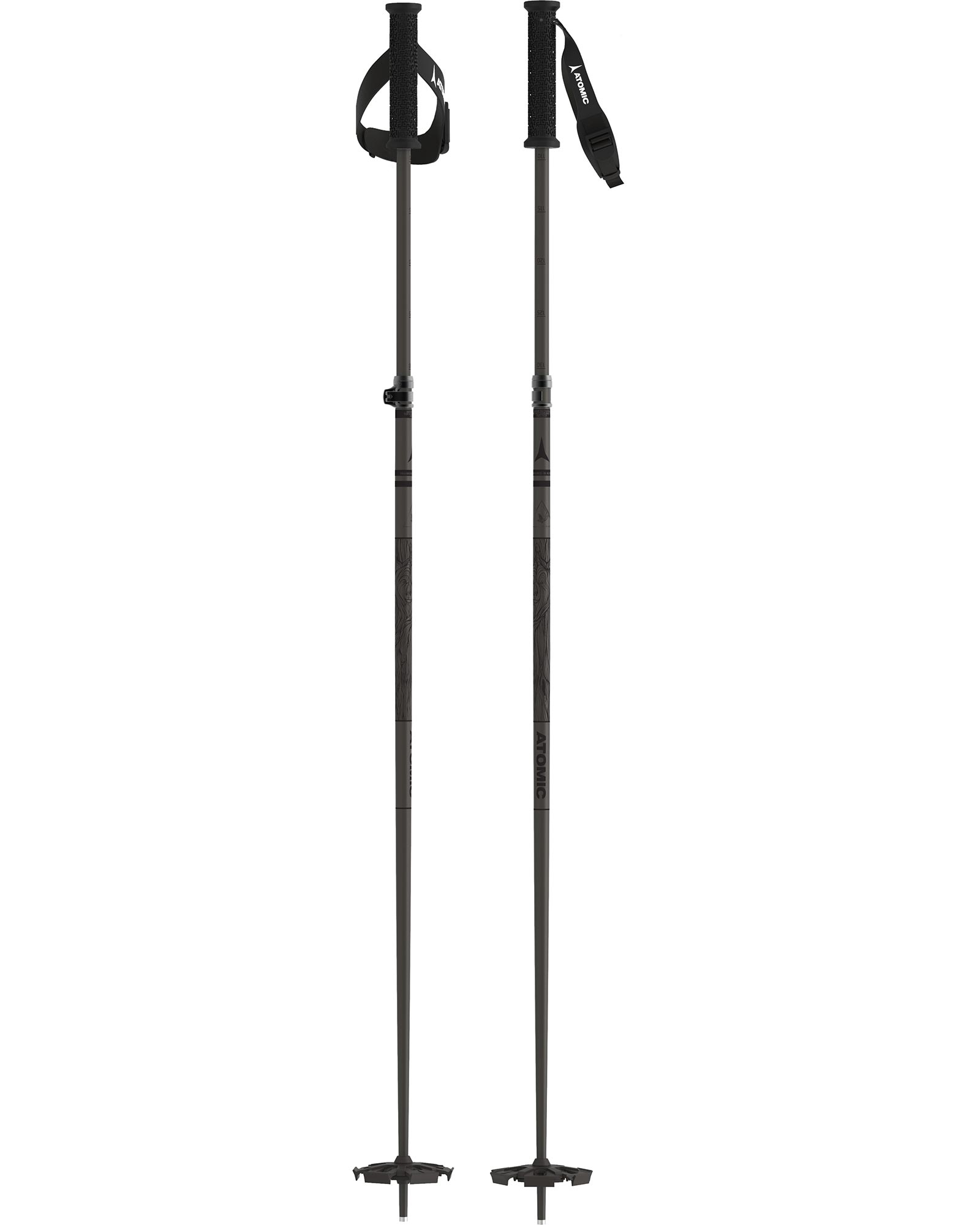 Atomic Backland FR Ski Poles | Black