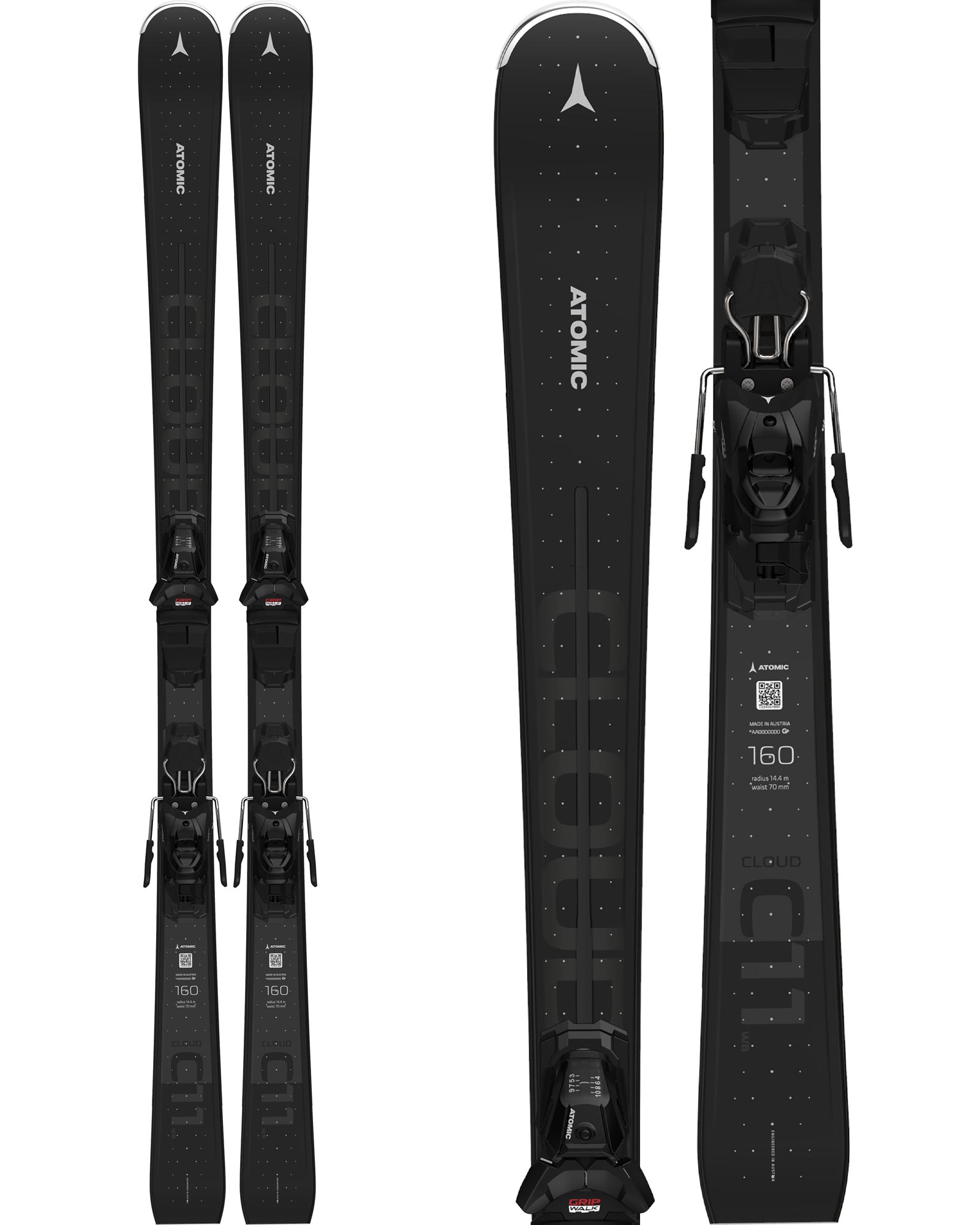 Atomic Cloud 11 WB Women's Skis + M 10 GW Bindings 2021 | 160cm
