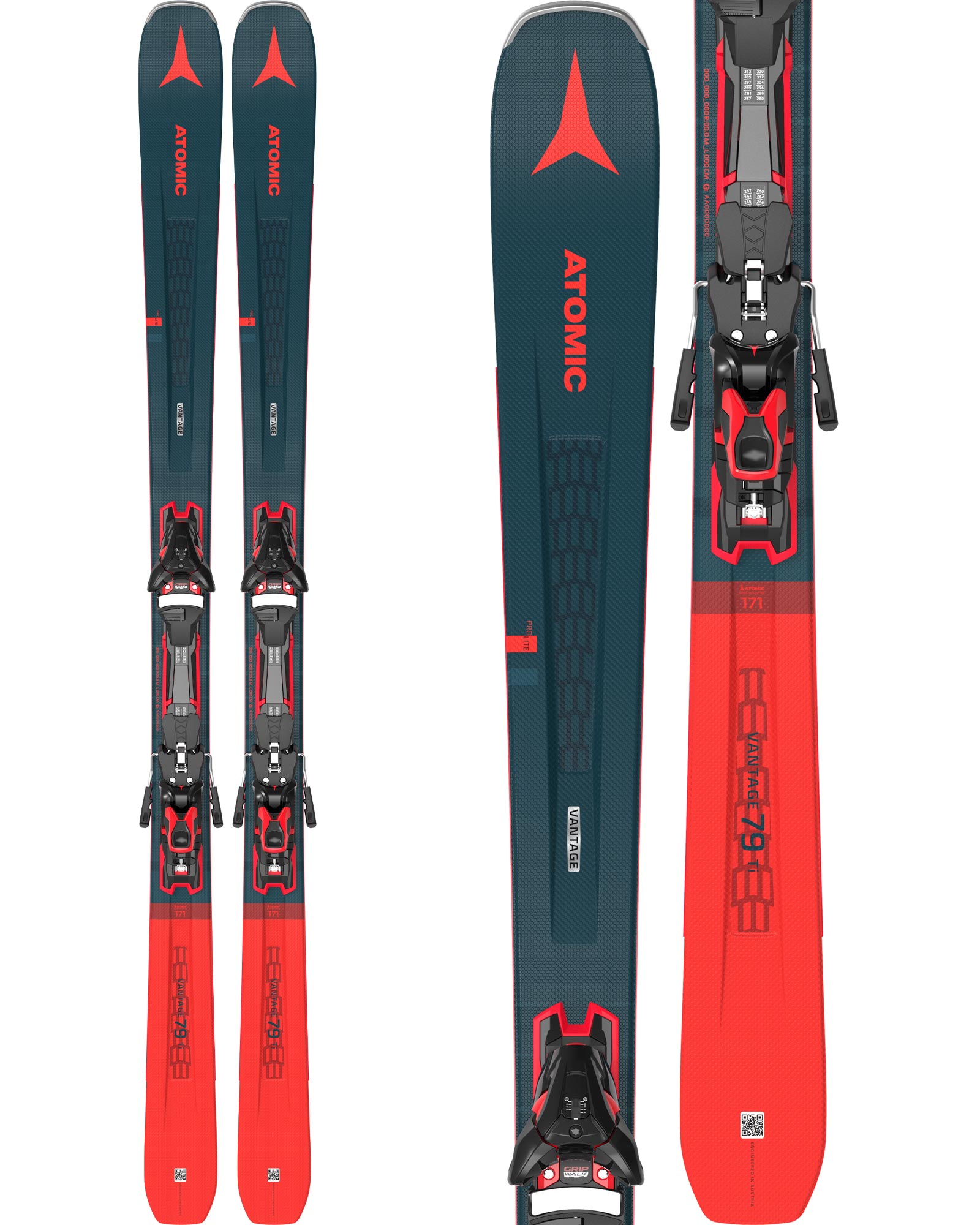 Atomic Vantage 79 Ti Skis + FT 12 GW Bindings 2021 | 179cm