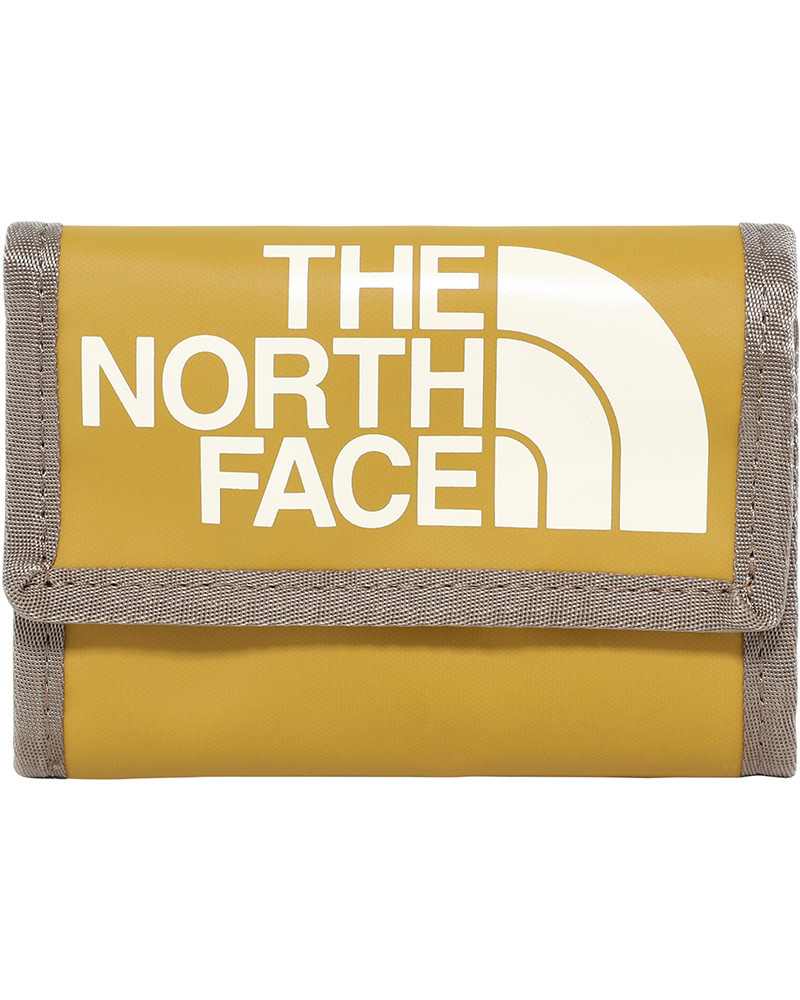 The North Face Base Camp Wallet | Burnt Olive Green Waxed Camo Print/Burnt Olive Green
