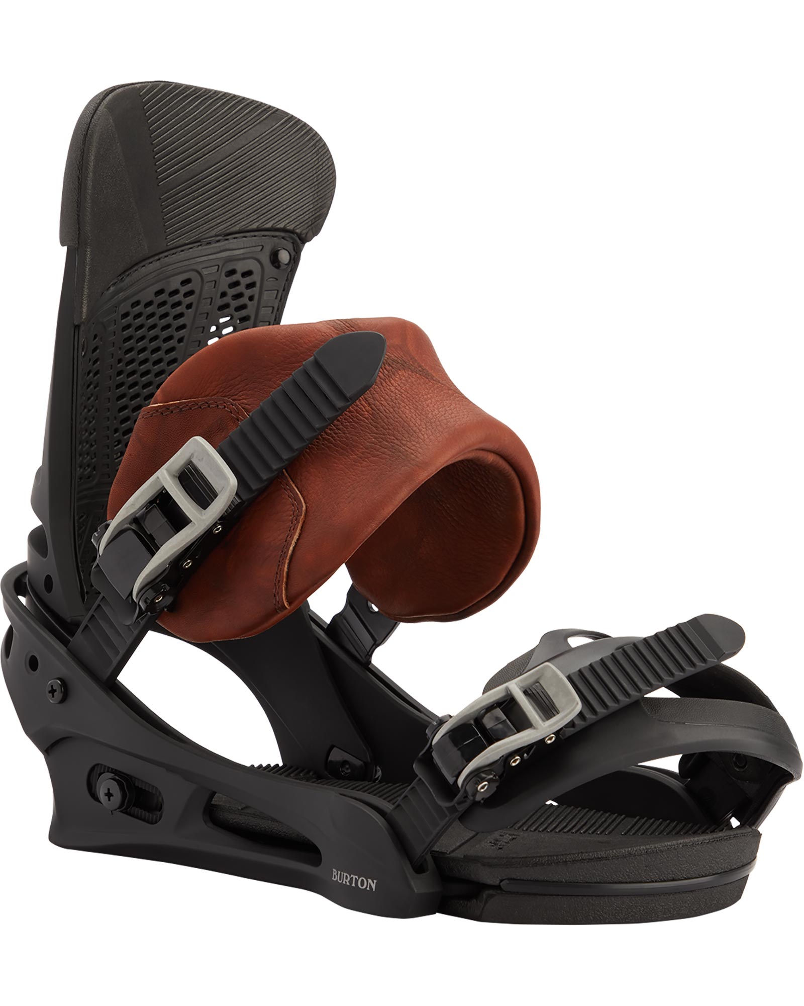 Burton Malavita Men's Snowboard Bindings 2021 | L | Marble Leather