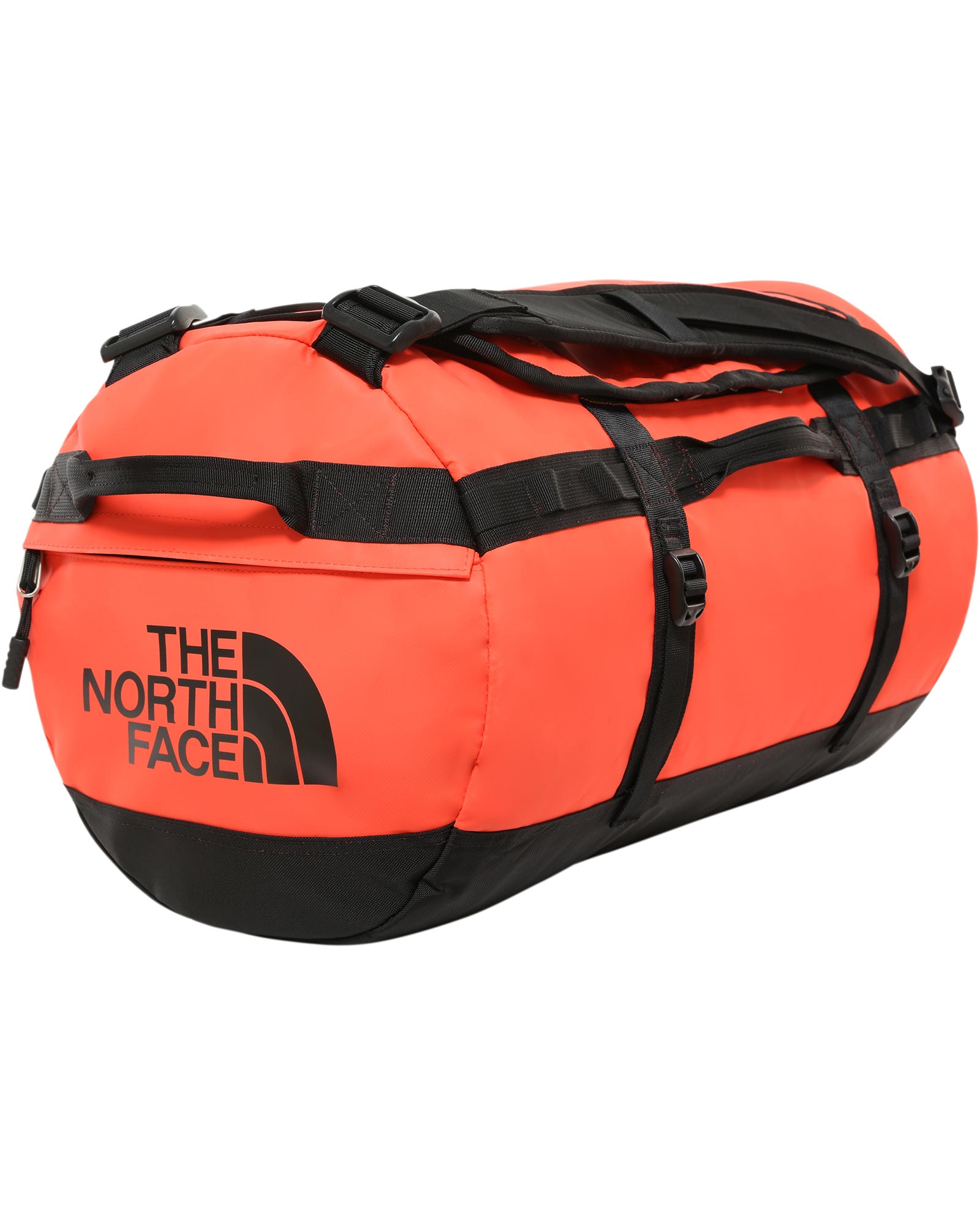 The North Face Base Camp Duffel Small 50L | Flare/TNF Black