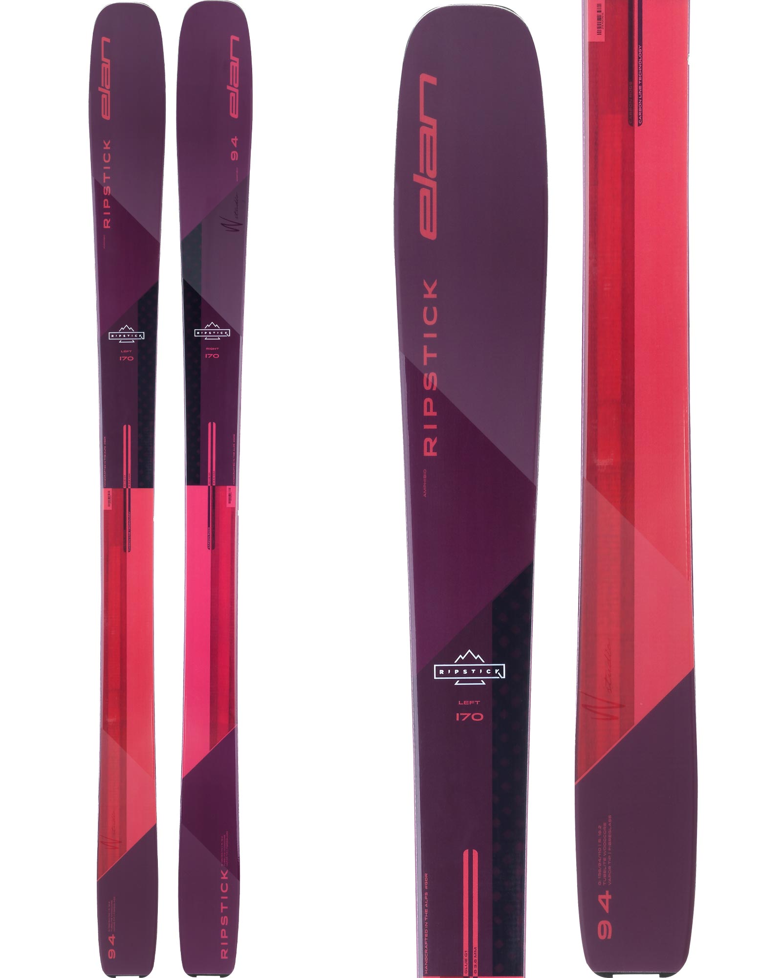 elan Ripstick 94Women's Skis 2021 | 170cm