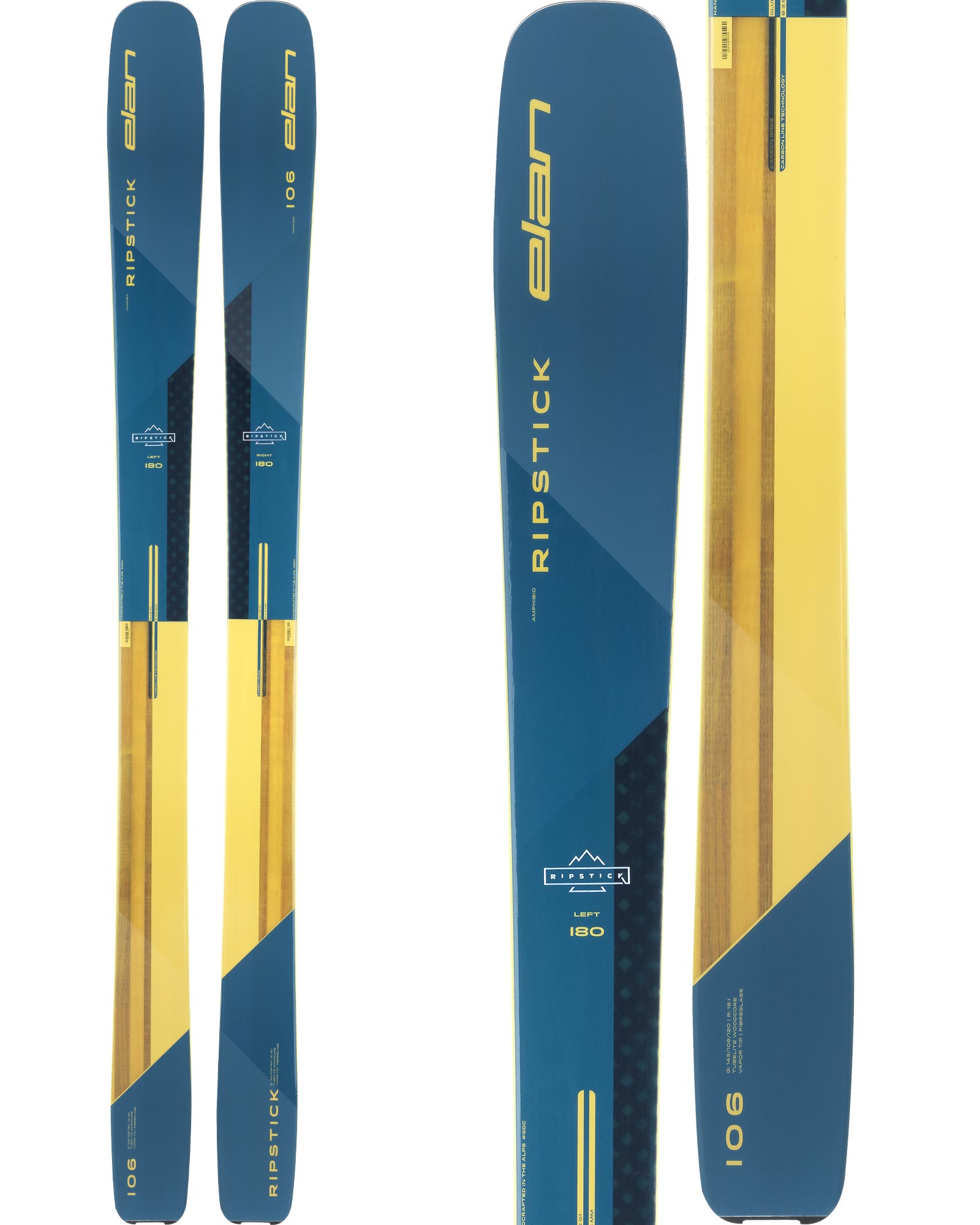 elan Ripstick 106 Skis 2021 | 172cm