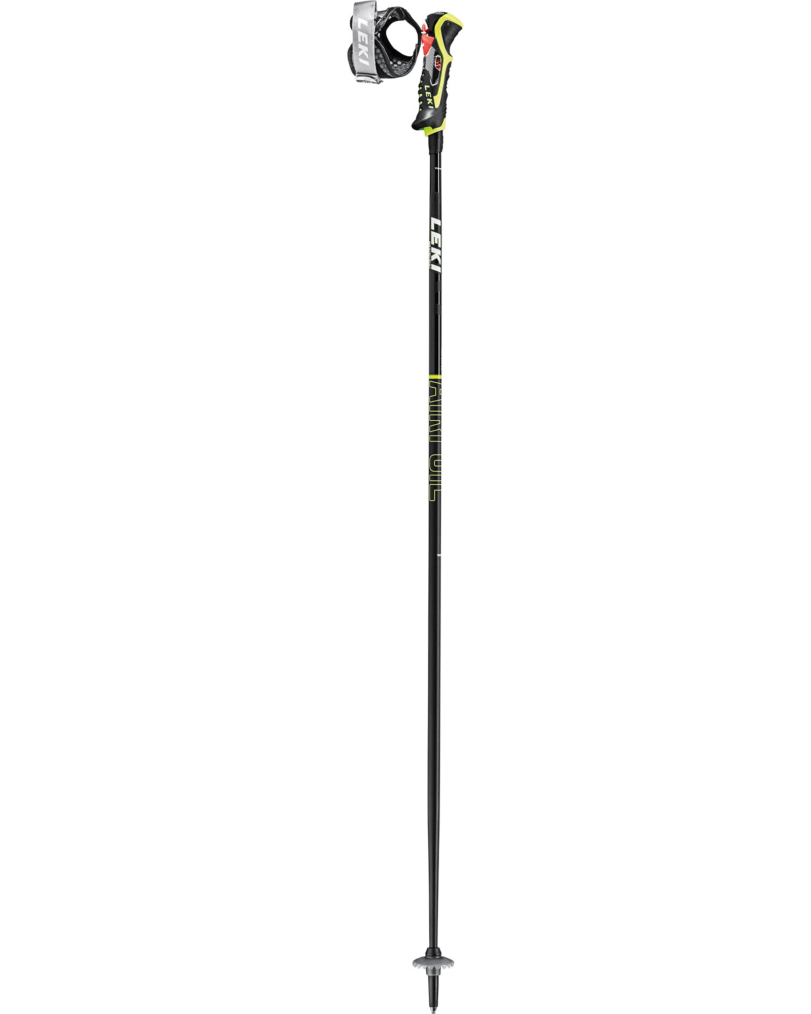 Leki Airfoil 3D Ski Poles | 115cm | Black/Pale Green/White