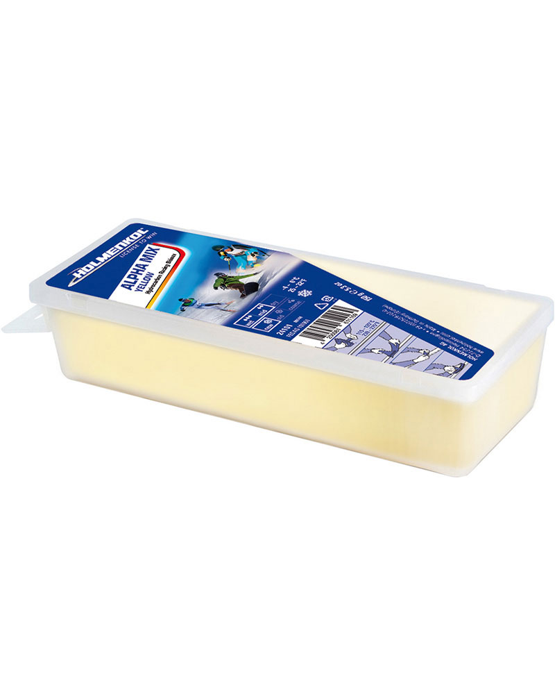 Holmenkol Alphamix Yellow 150g Wax