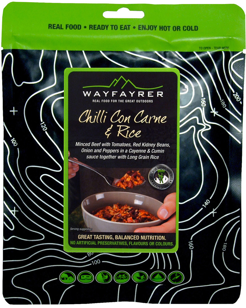 Wayfayrer Chilli Con Carne and Rice