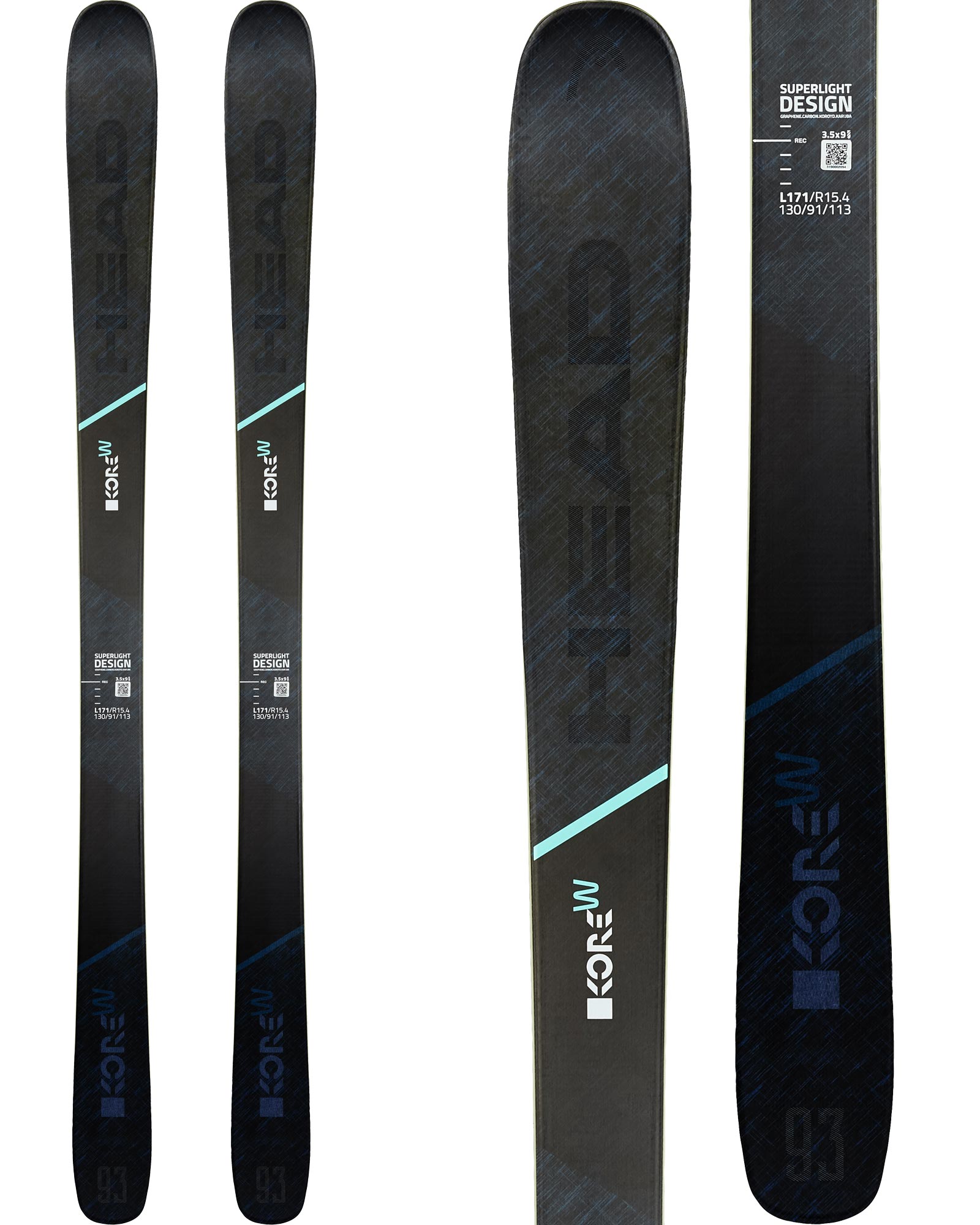 Head Kore 93 Women's Skis 2020 | 153cm