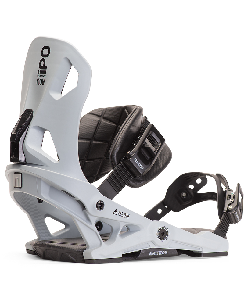 NOW IPO Men's Snowboard Bindings 2020 | M | Grey