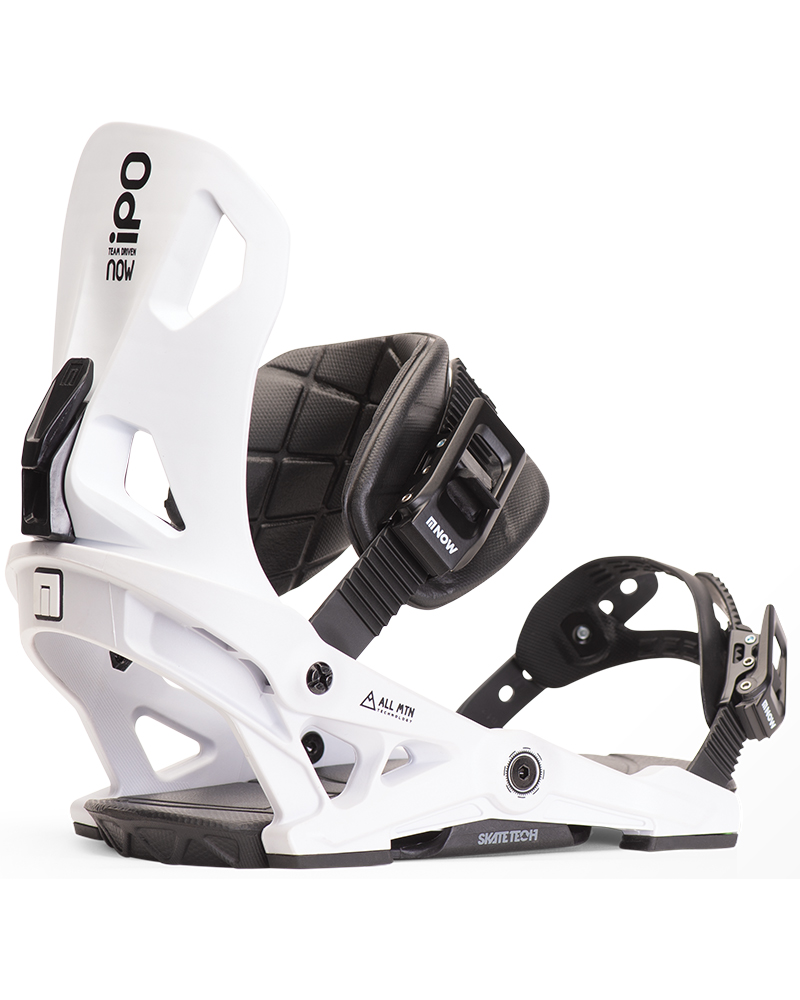 NOW IPO Men's Snowboard Bindings 2020 | L | White