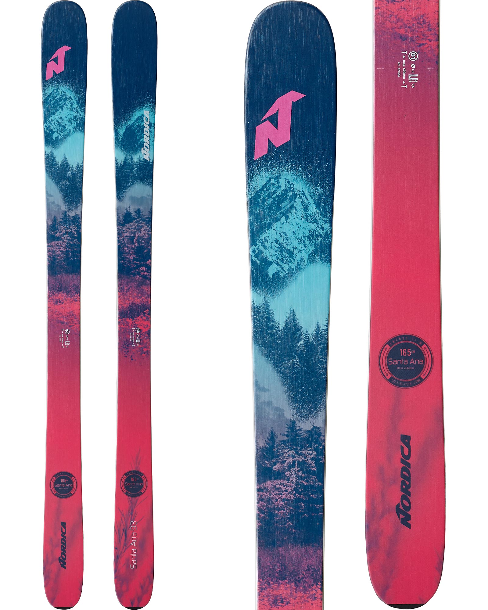 Nordica Santa Ana 93 Women's Skis 2021 | 151cm