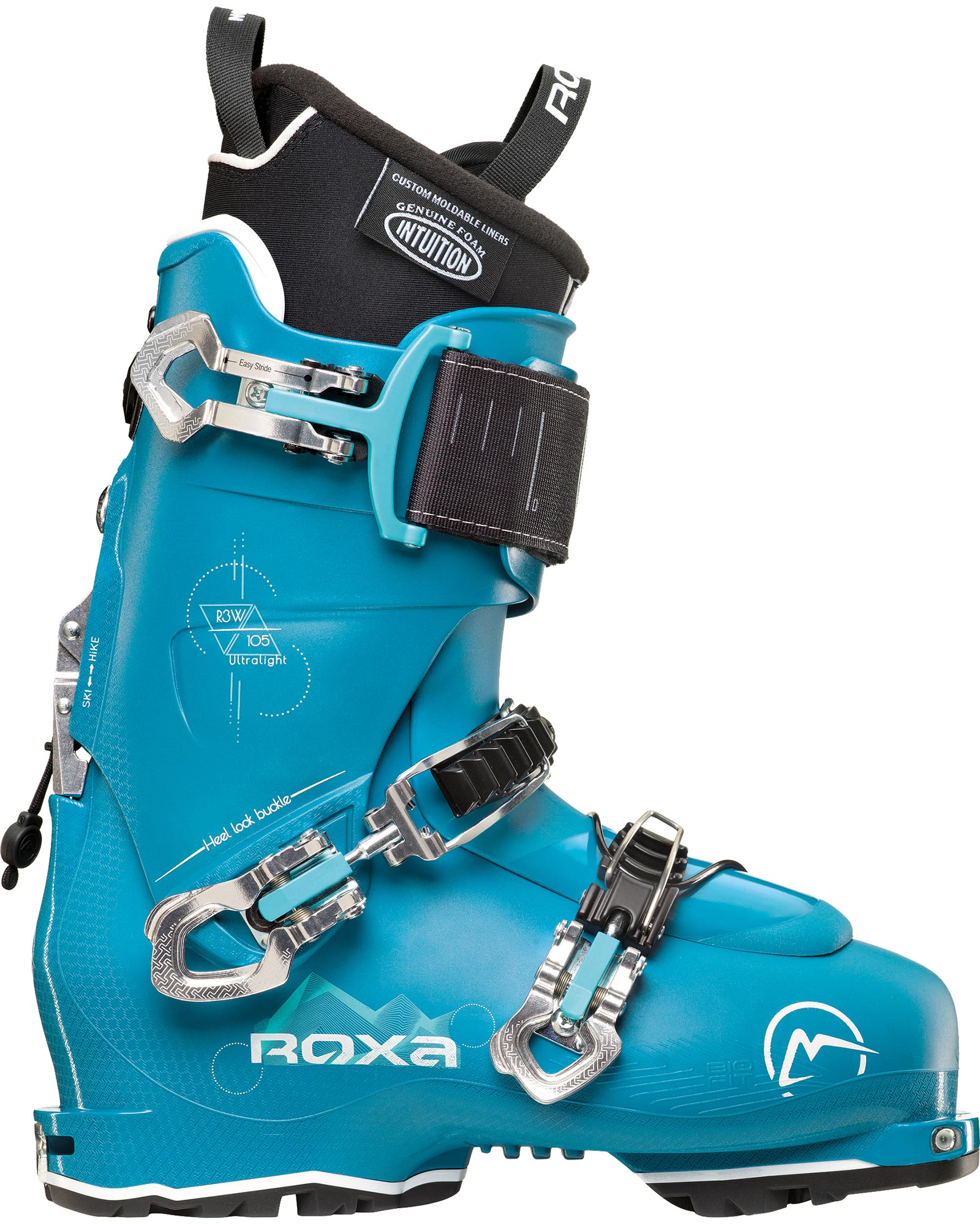 Roxa R3W 105 T.I. I.R. GW Women's Ski Boots 2021 | 26.5 MP | Petrol/Petrol/Petrol