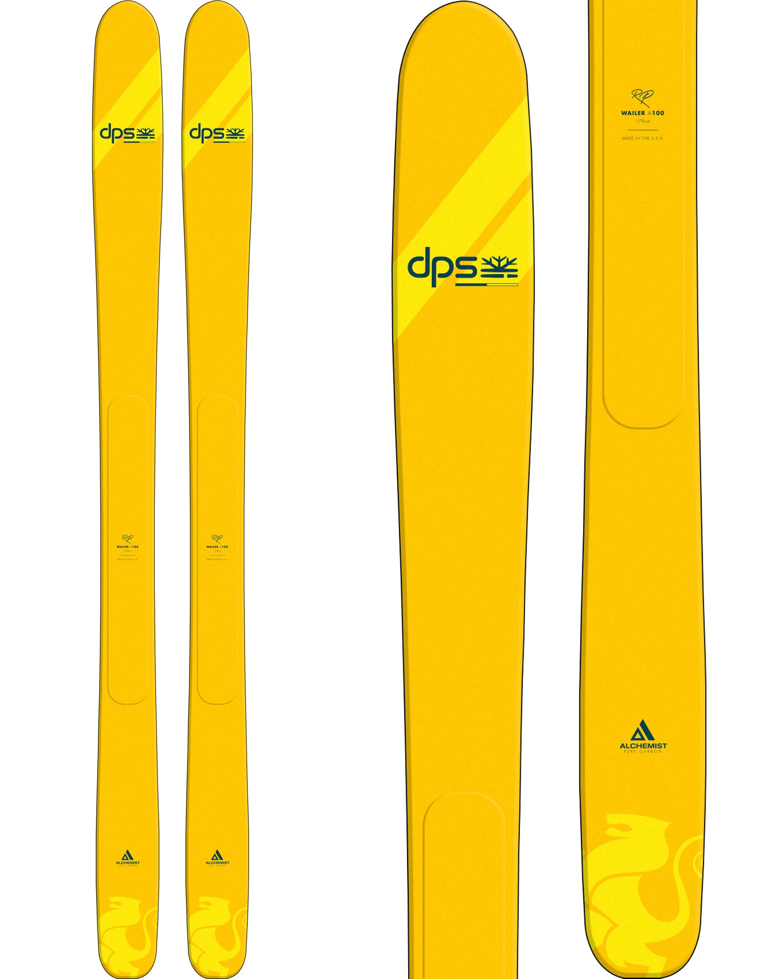 DPS Wailer A100 RP Skis 2021 | 184cm
