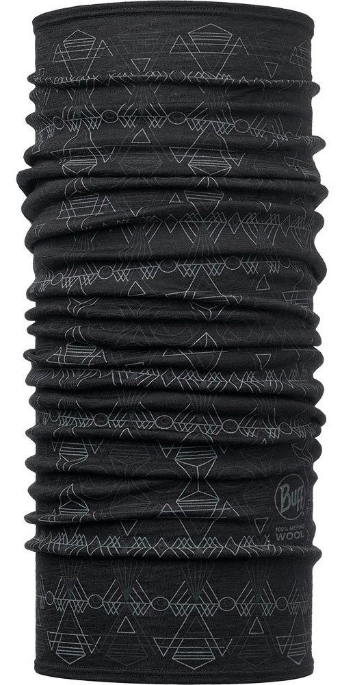 Buff Merino Wool 125 Neck Warmer - Dagger Black | Dagger Black