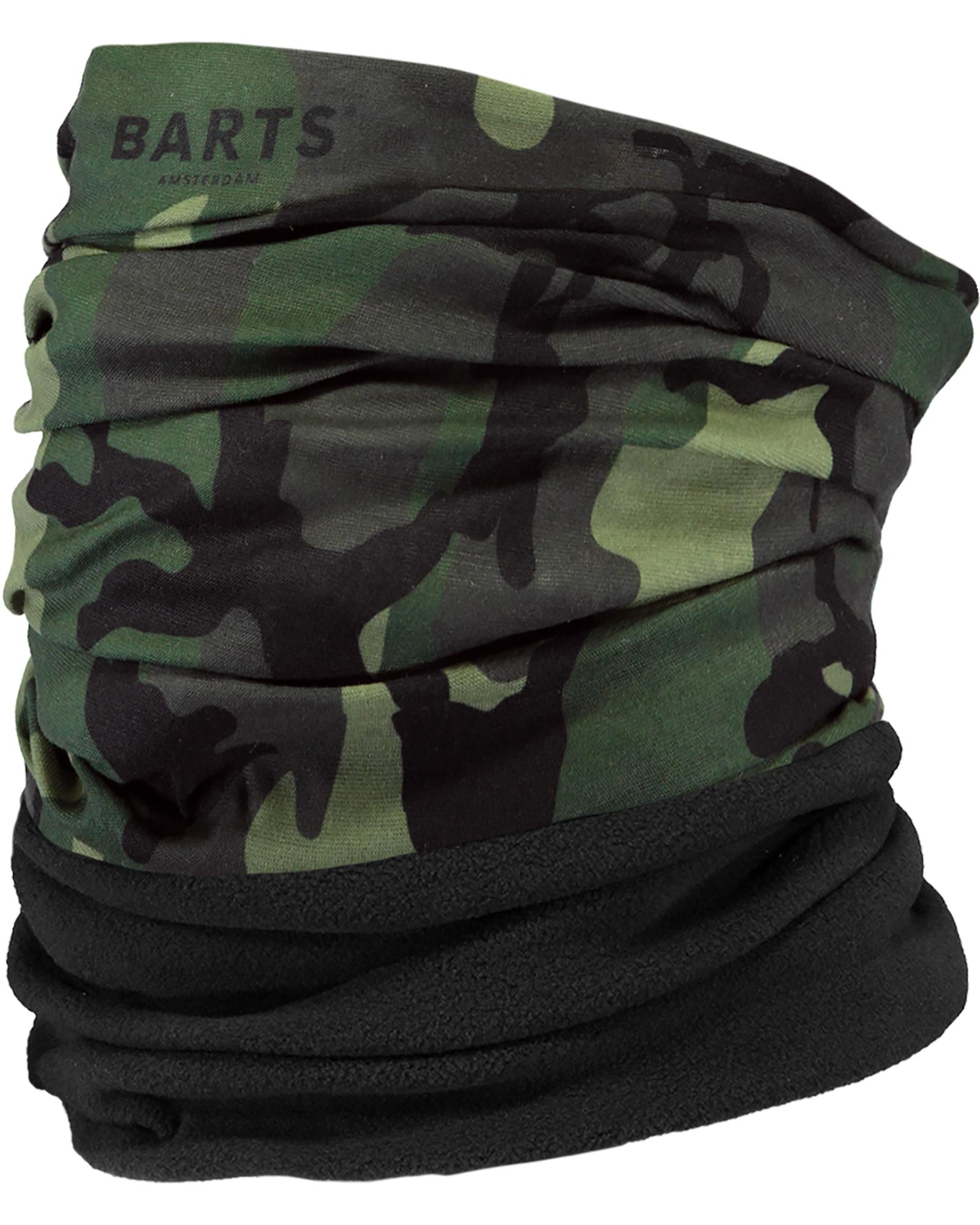 Barts Camo Multicol Polar Kids' Neck Warmer | Camo Green