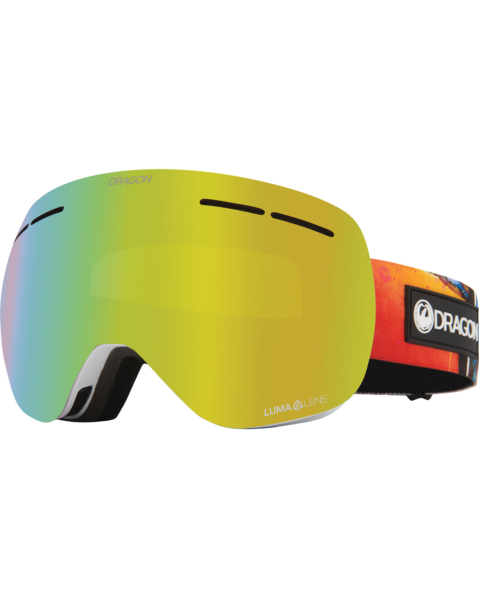 Dragon X1s Hot Duck / Lumalens Gold Ionized + Lumalens Yellow Goggles | Hot Duck