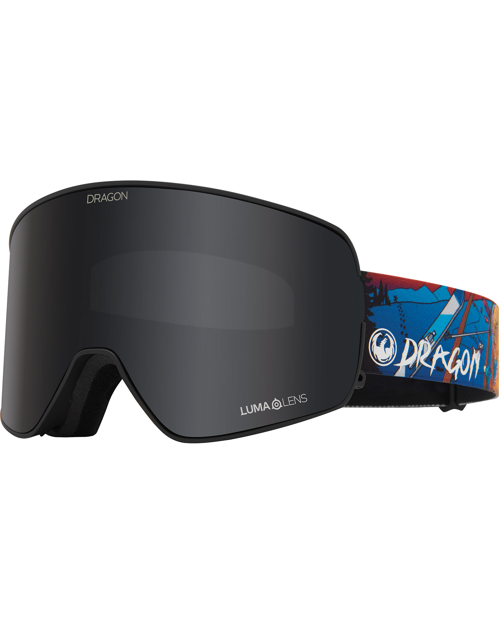 Dragon NFX2 Teddy / Lumalens Dark Smoke + Lumalens Violet Goggles | Teddy