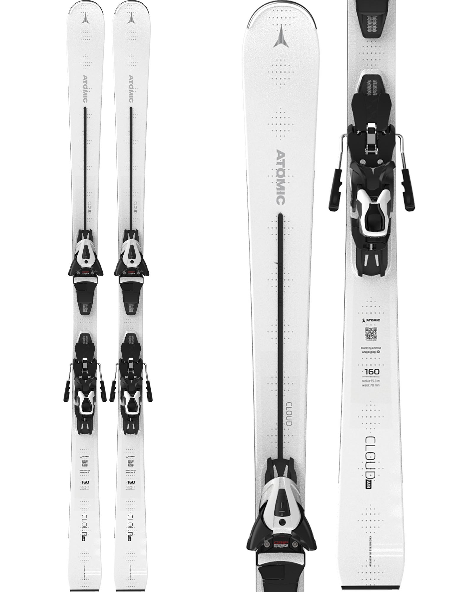 Atomic Cloud WB Women's Skis + FT 10 GW Bindings 2020 | 160cm