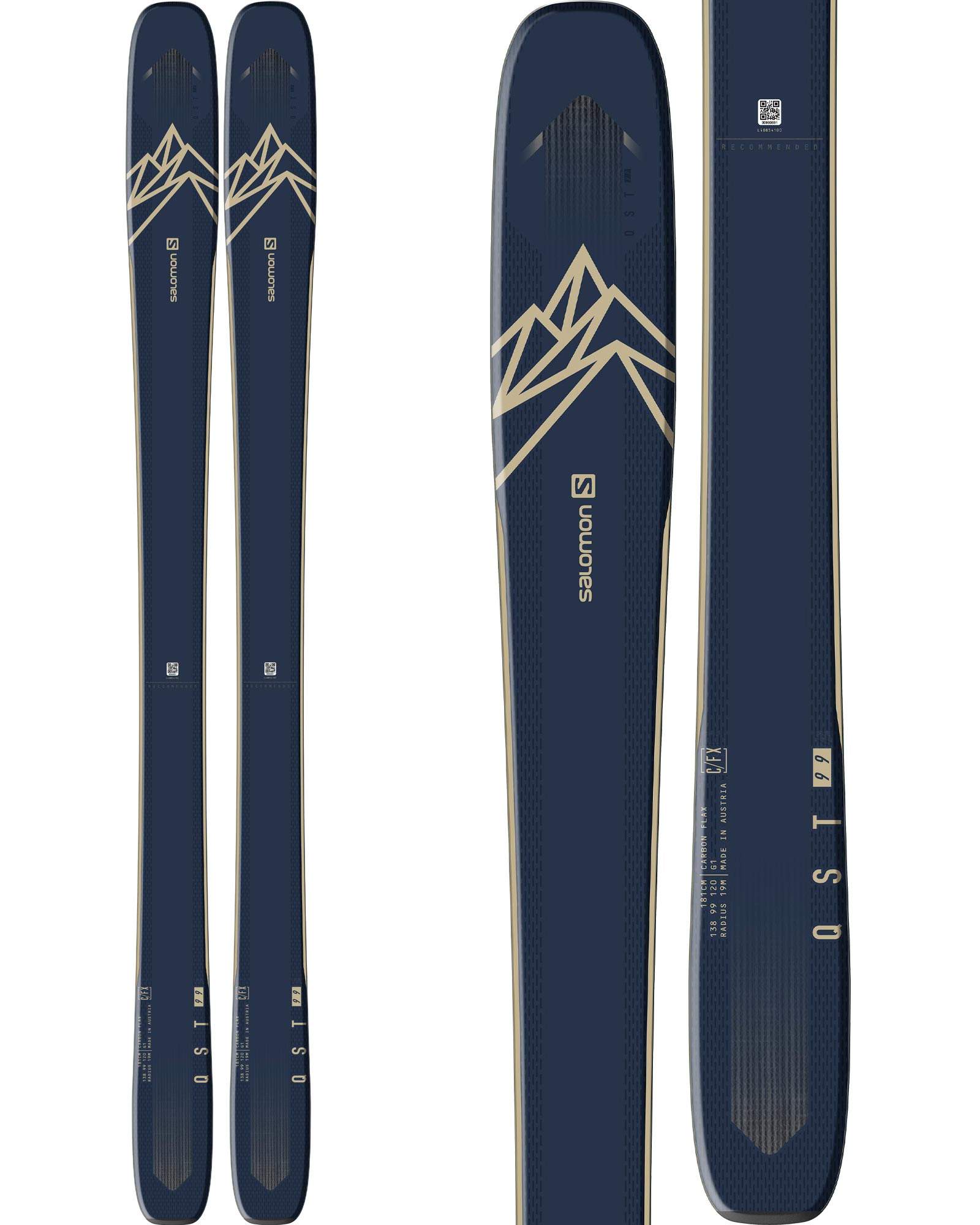 Salomon QST 99 Skis 2021 | 181cm