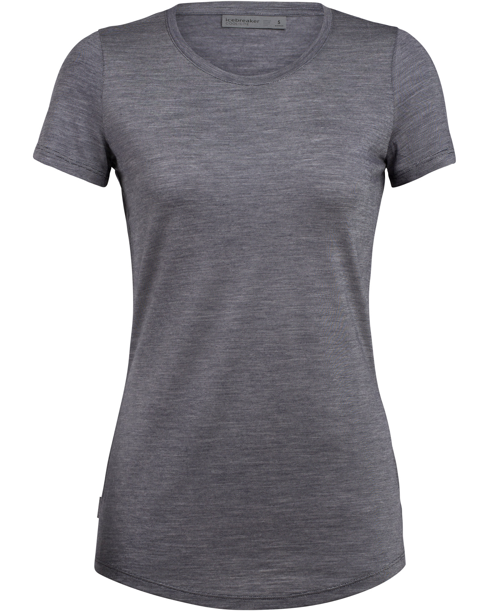 Icebreaker Merino Sphere Women's Low Crew | M | Panther Stripe