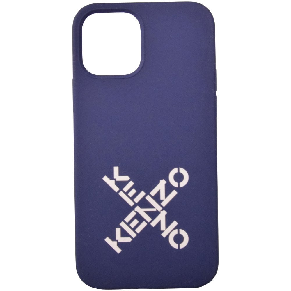KENZO Men's Night Blue Cross Arrow iPhone 12 Pro Case | Night Blue | OSZ
