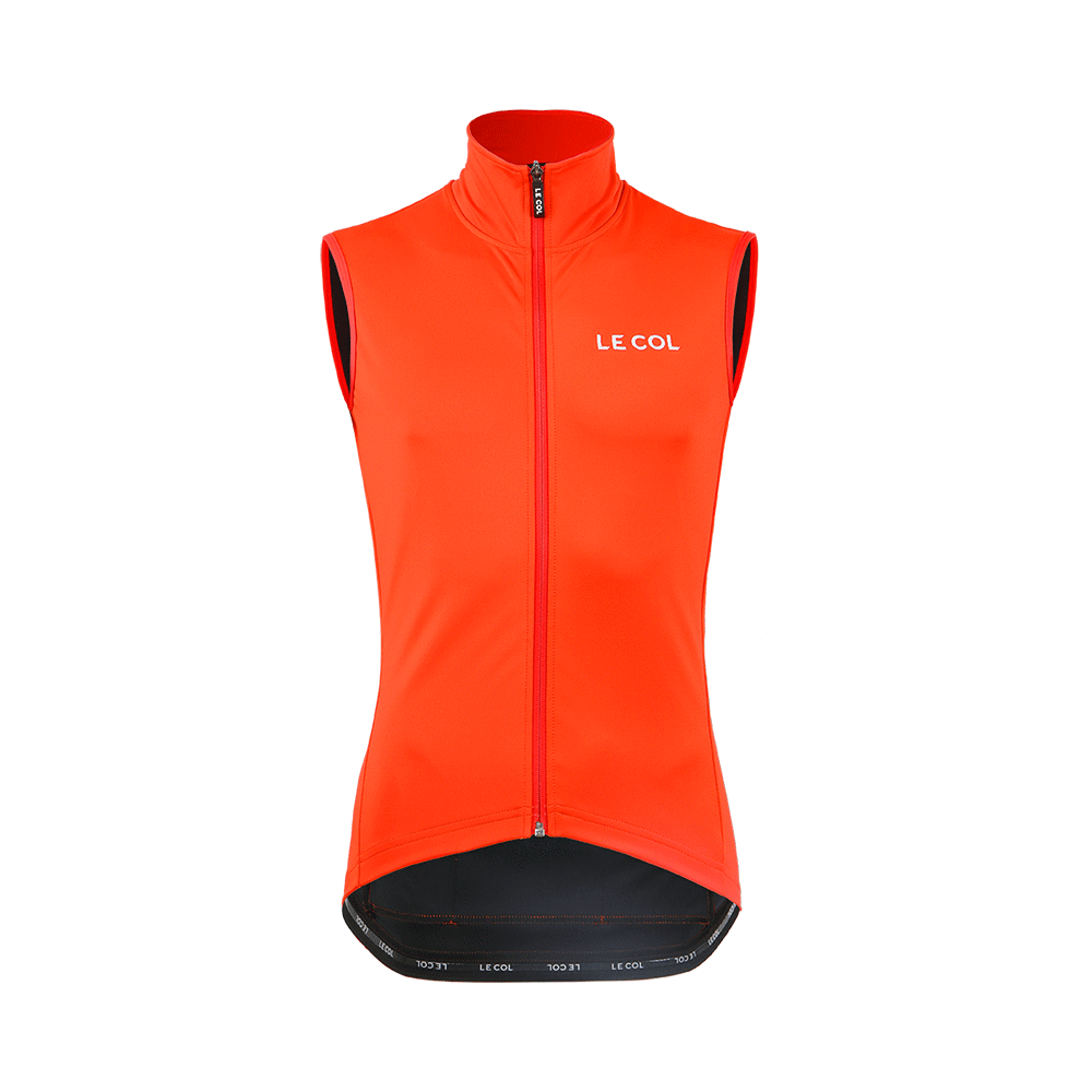 Le Col Men's Pro Therma Gilet | Orange | L