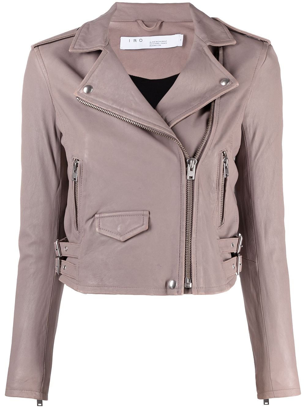 Iro Women's Ashville Leather Jacket | 36 | Pink