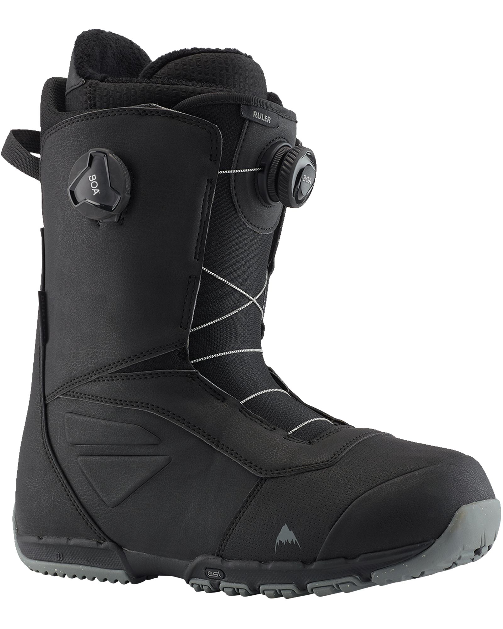 Burton Ruler Double BOA Men's Snowboard Boots 2021 | 13 UK | Black