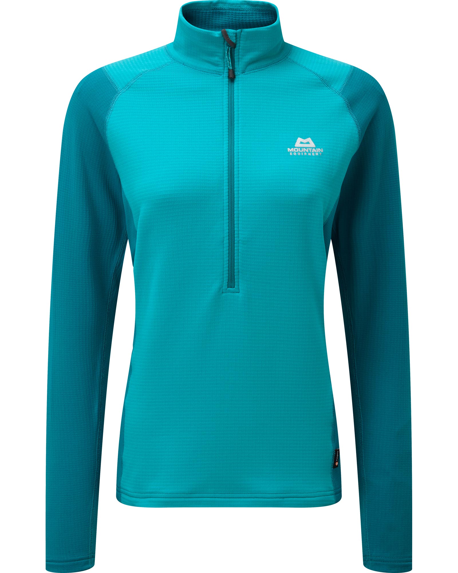 Mountain equipment eclipse Women's Zip Top | 14 | Pool Blue