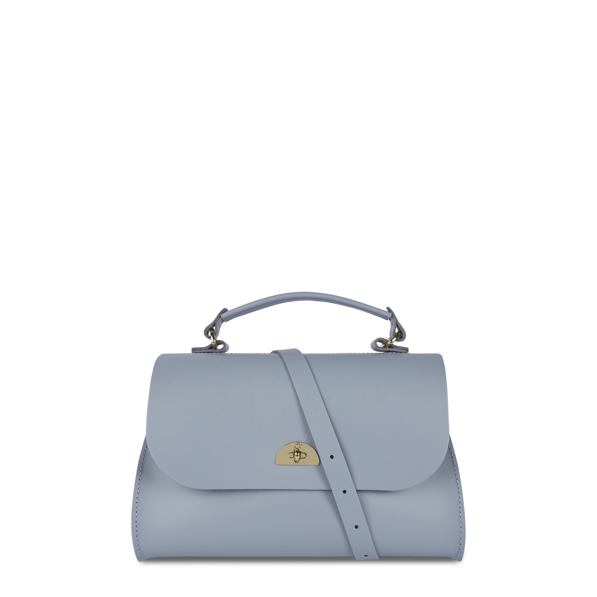 Cambridge Satchel Daisy Bag in Leather - French Grey