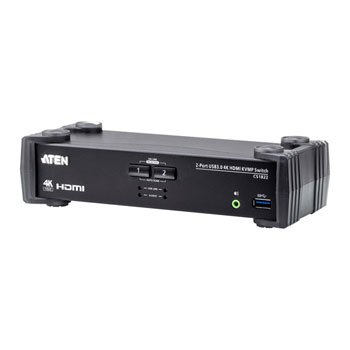 Aten CS1822 KVM switch Black