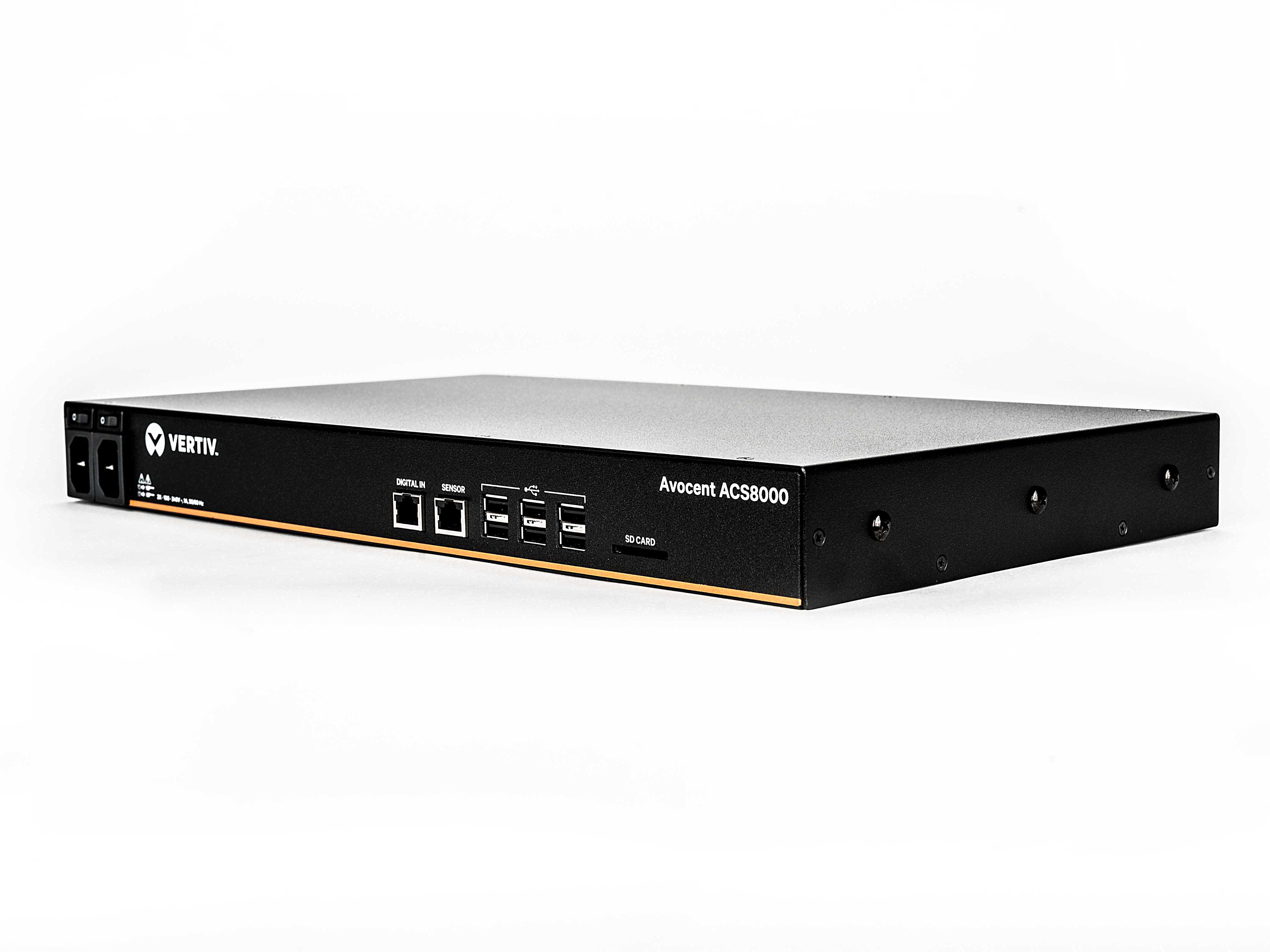 Vertiv Avocent 16-Port ACS 8000 with dual AC Power Supply and...