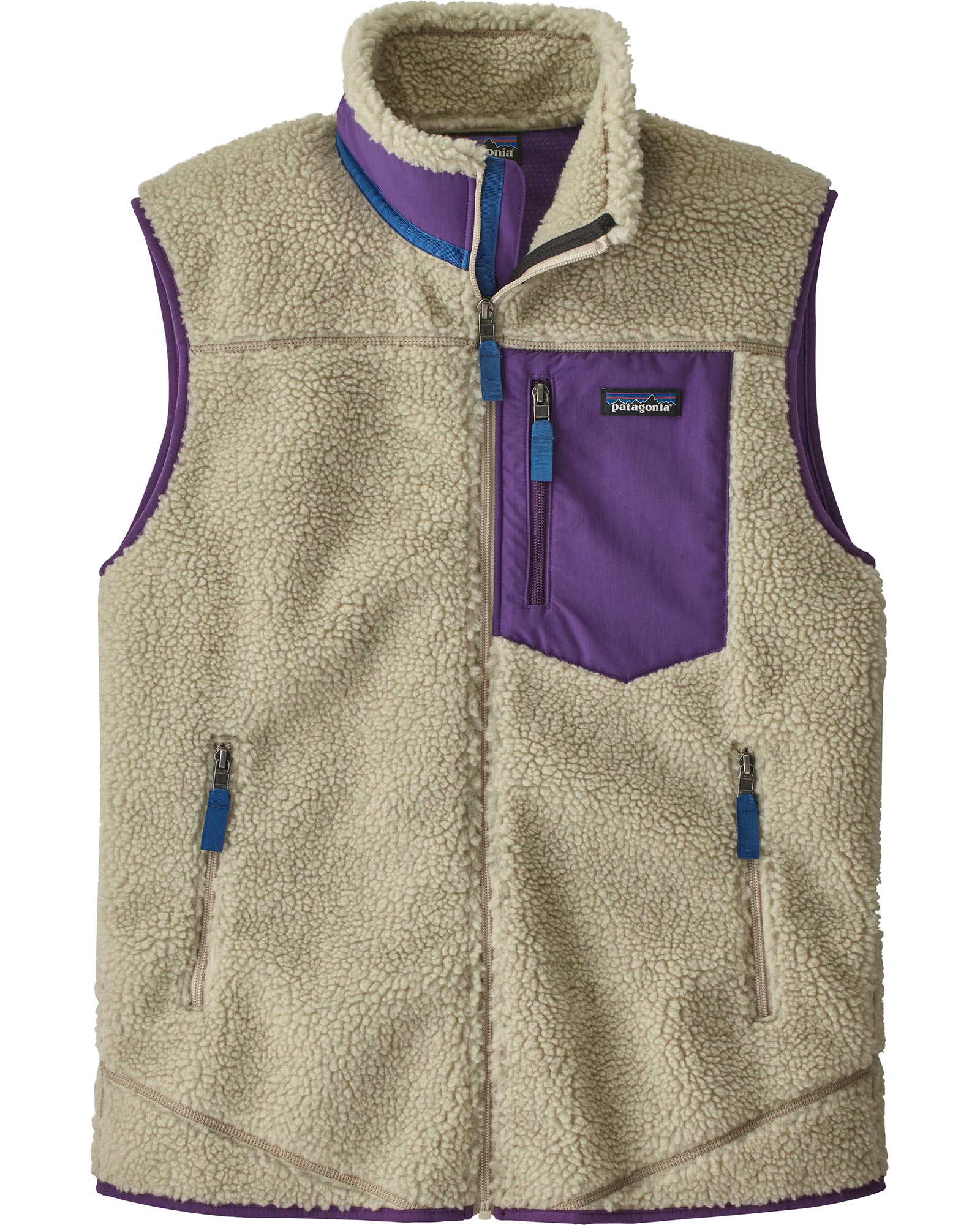 Patagonia Classic Retro-X Men's Vest | XL | Pelican/Purple