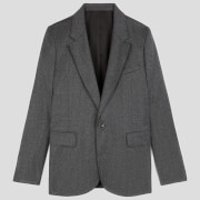 AMI Women's Classic Jacket - Grey - FR 38/UK 10