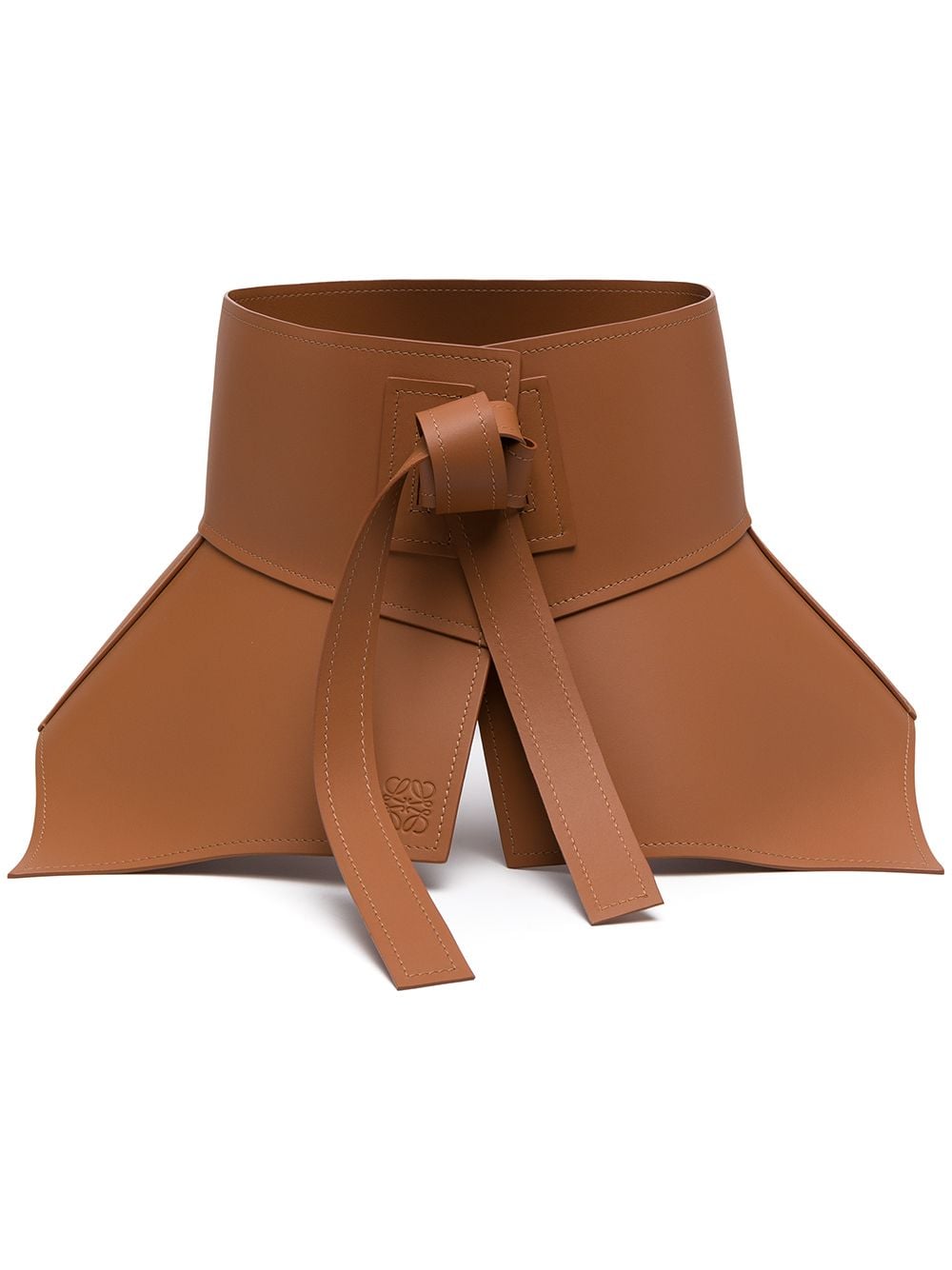 Loewe Women's Leather Obi Belt | M | Brown