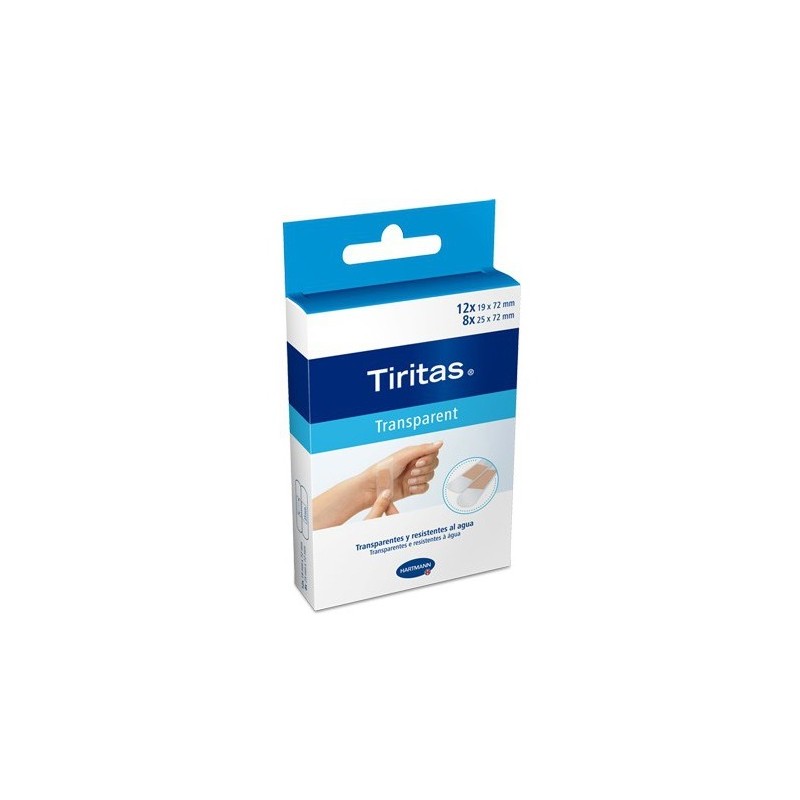 Tiritas Transparentes 20 Uds